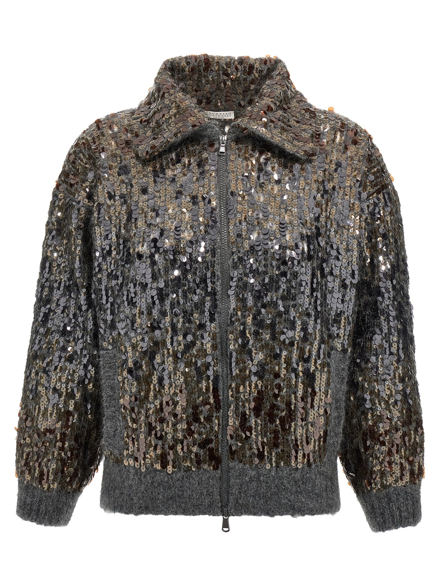 BRUNELLO CUCINELLI - BRUNELLO CUCINELLI - ’Dazzling Dégradé Embroidery’ cardigan - Women’s Knitwear