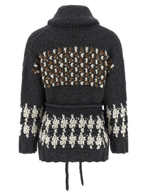 BRUNELLO CUCINELLI - BRUNELLO CUCINELLI - Knit cardigan - Women’s Knitwear