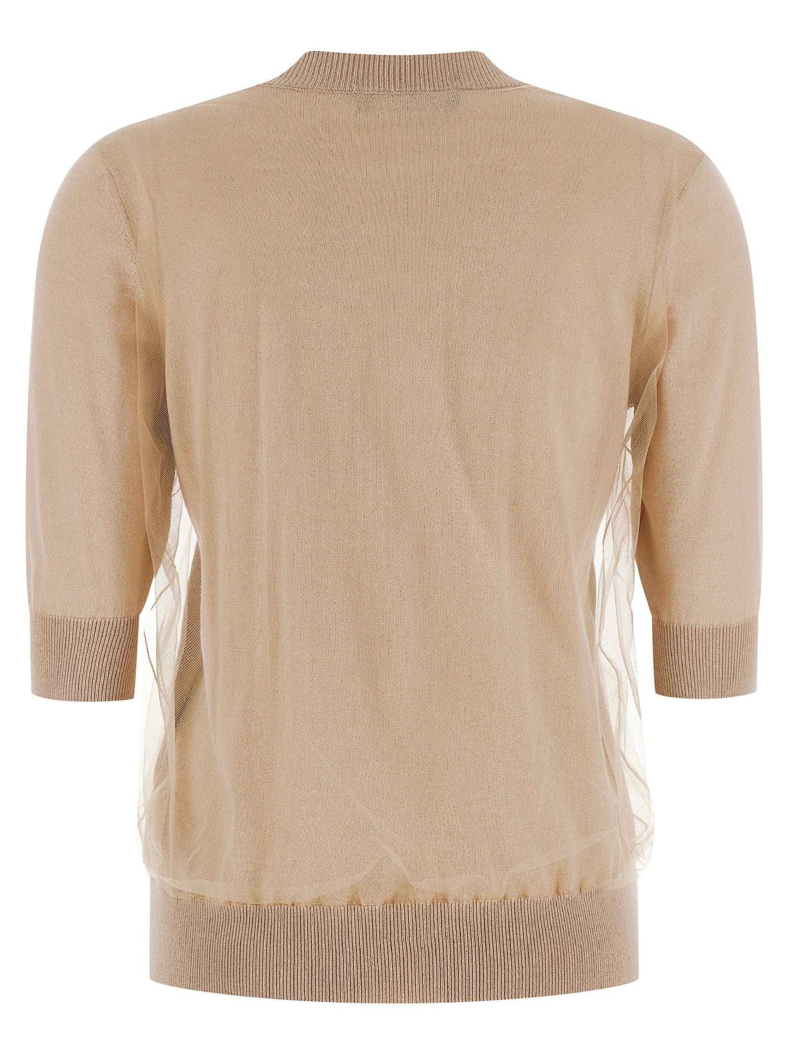 FABIANA FILIPPI - FABIANA FILIPPI - Double layer sweater - Women’s Knitwear