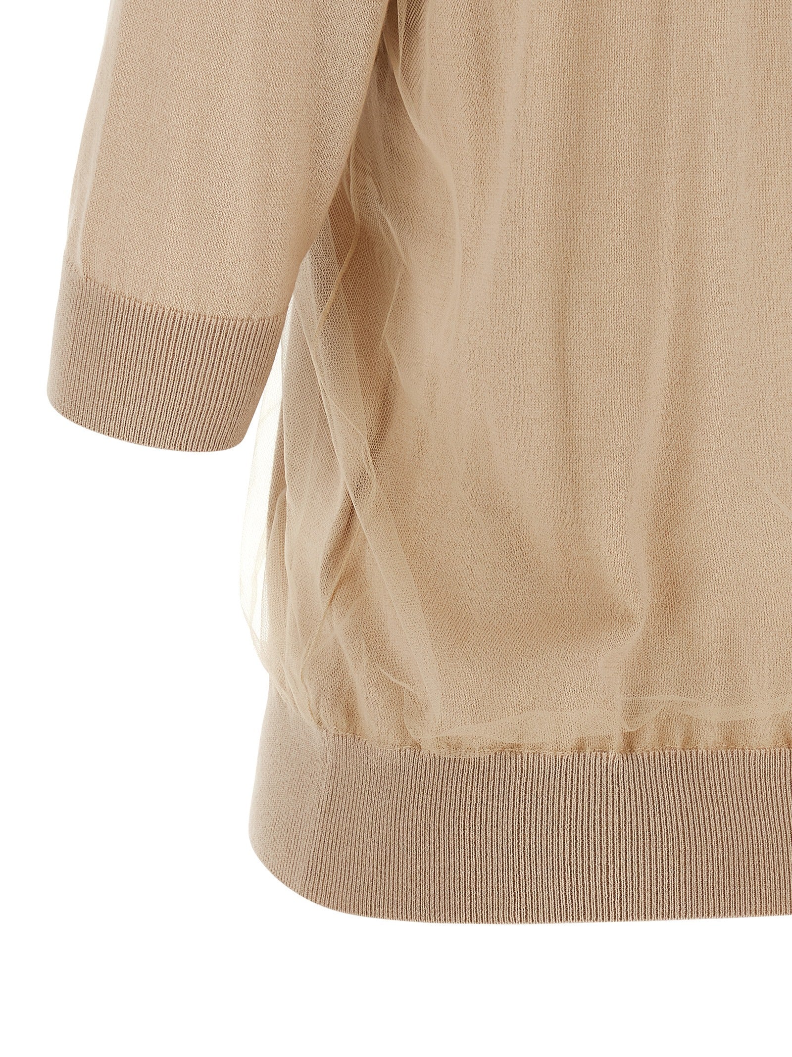 FABIANA FILIPPI - FABIANA FILIPPI - Double layer sweater - Women’s Knitwear