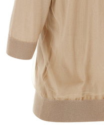 FABIANA FILIPPI - FABIANA FILIPPI - Double layer sweater - Women’s Knitwear