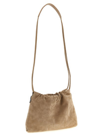 BRUNELLO CUCINELLI - BRUNELLO CUCINELLI Women’s Bc Duo Pouch Brown - Women’s Bags