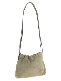 BRUNELLO CUCINELLI - BRUNELLO CUCINELLI Women’s Bc Duo Pouch Gray - Women’s Bags