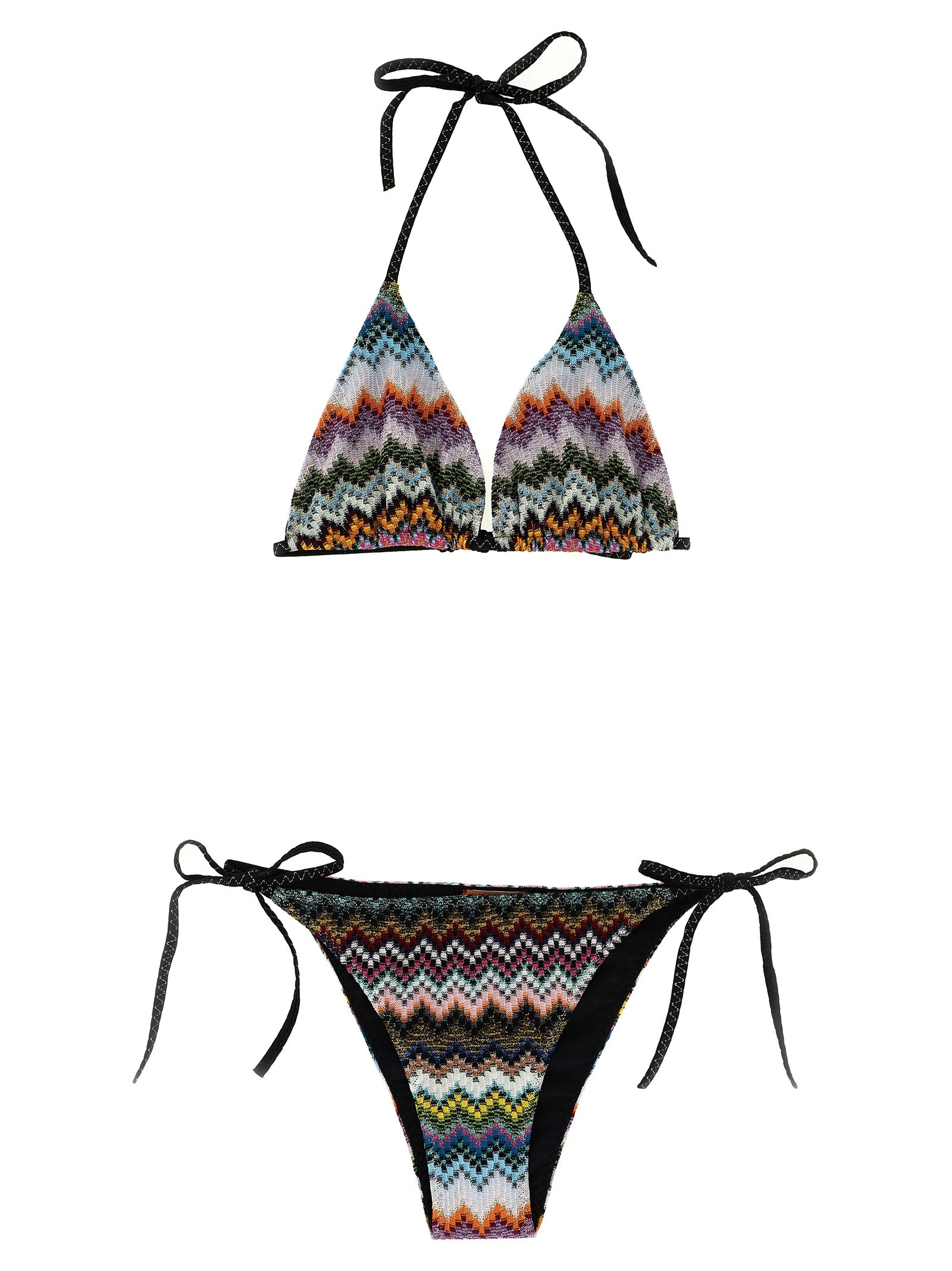 MISSONI Women's Zigzag Pattern Bikini Multicolor