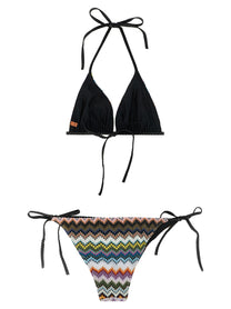MISSONI Women's Zigzag Pattern Bikini Multicolor