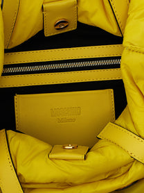 MOSCHINO Women's Smiley® Shopping Bag Yellow