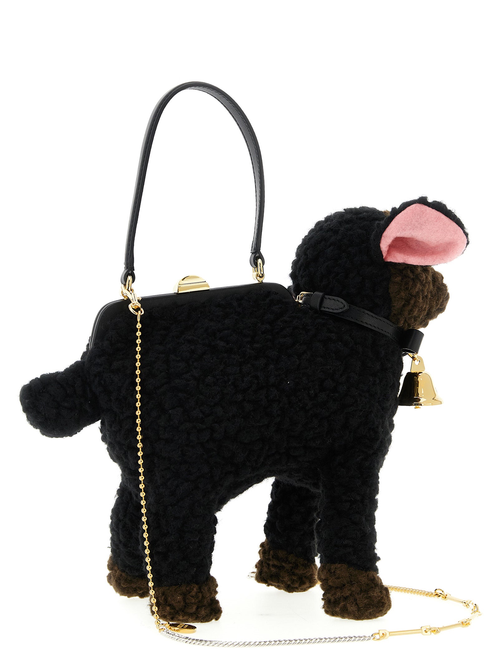 MOSCHINO Women's Sheep Handbag Black