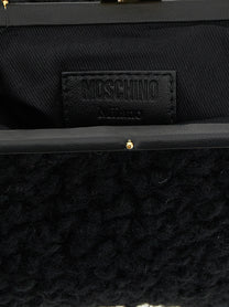 MOSCHINO Women's Sheep Handbag Black