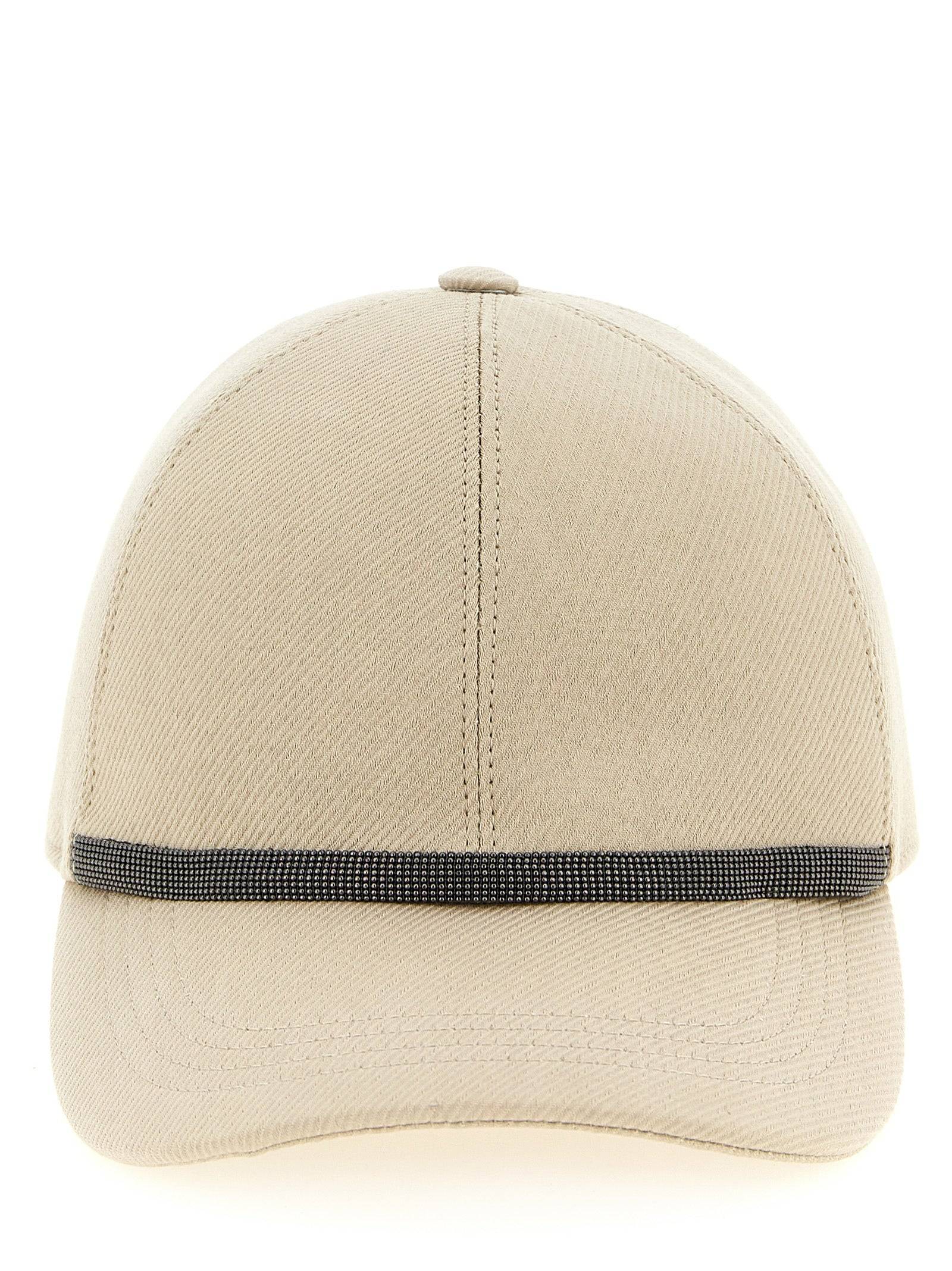 BRUNELLO CUCINELLI Women's Baseball Hat Beige