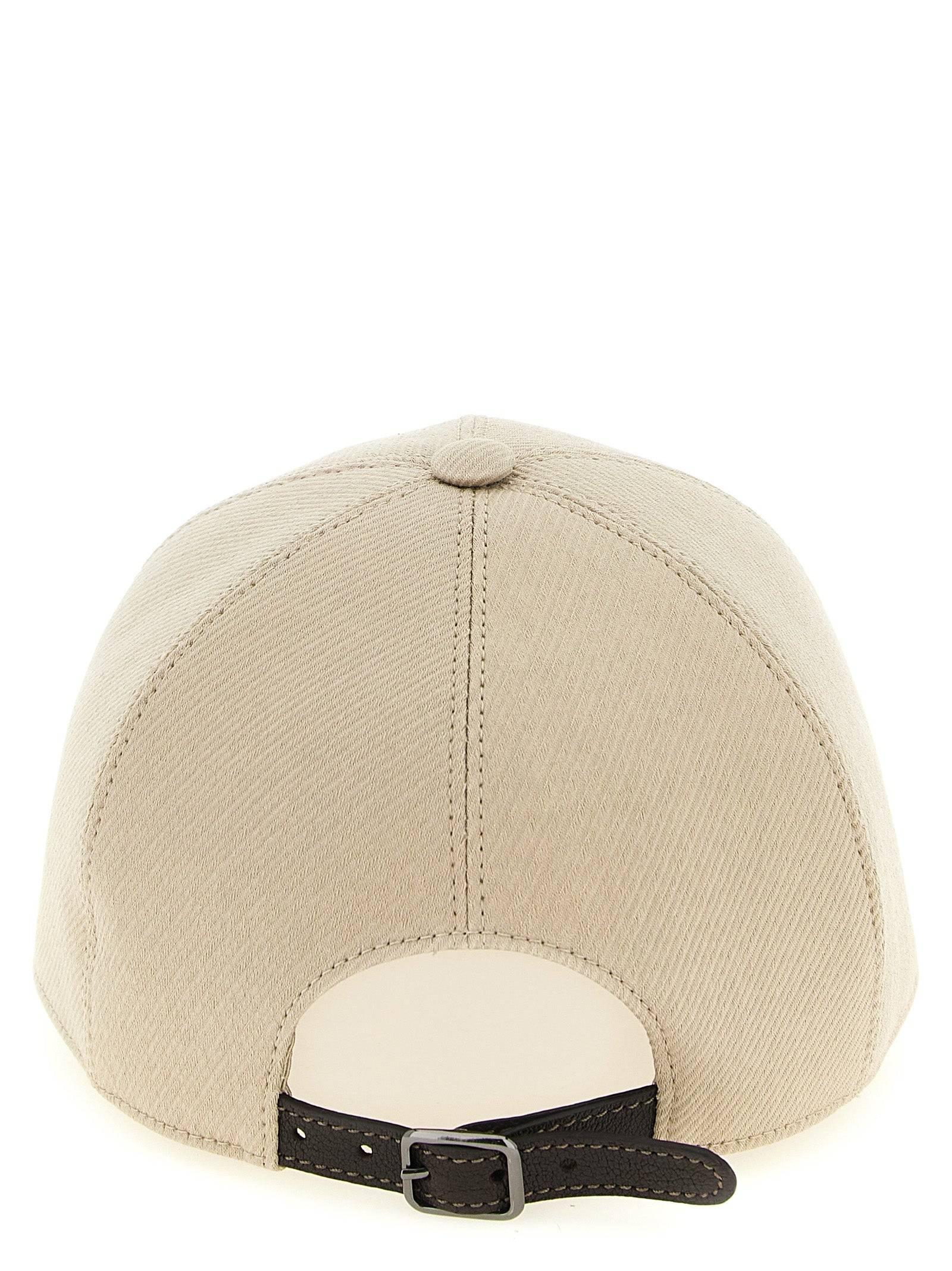 BRUNELLO CUCINELLI Women's Baseball Hat Beige
