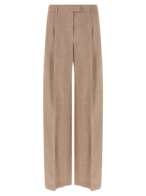 BRUNELLO CUCINELLI - BRUNELLO CUCINELLI - ’Loose Pleated’ pants - Women’s Pants