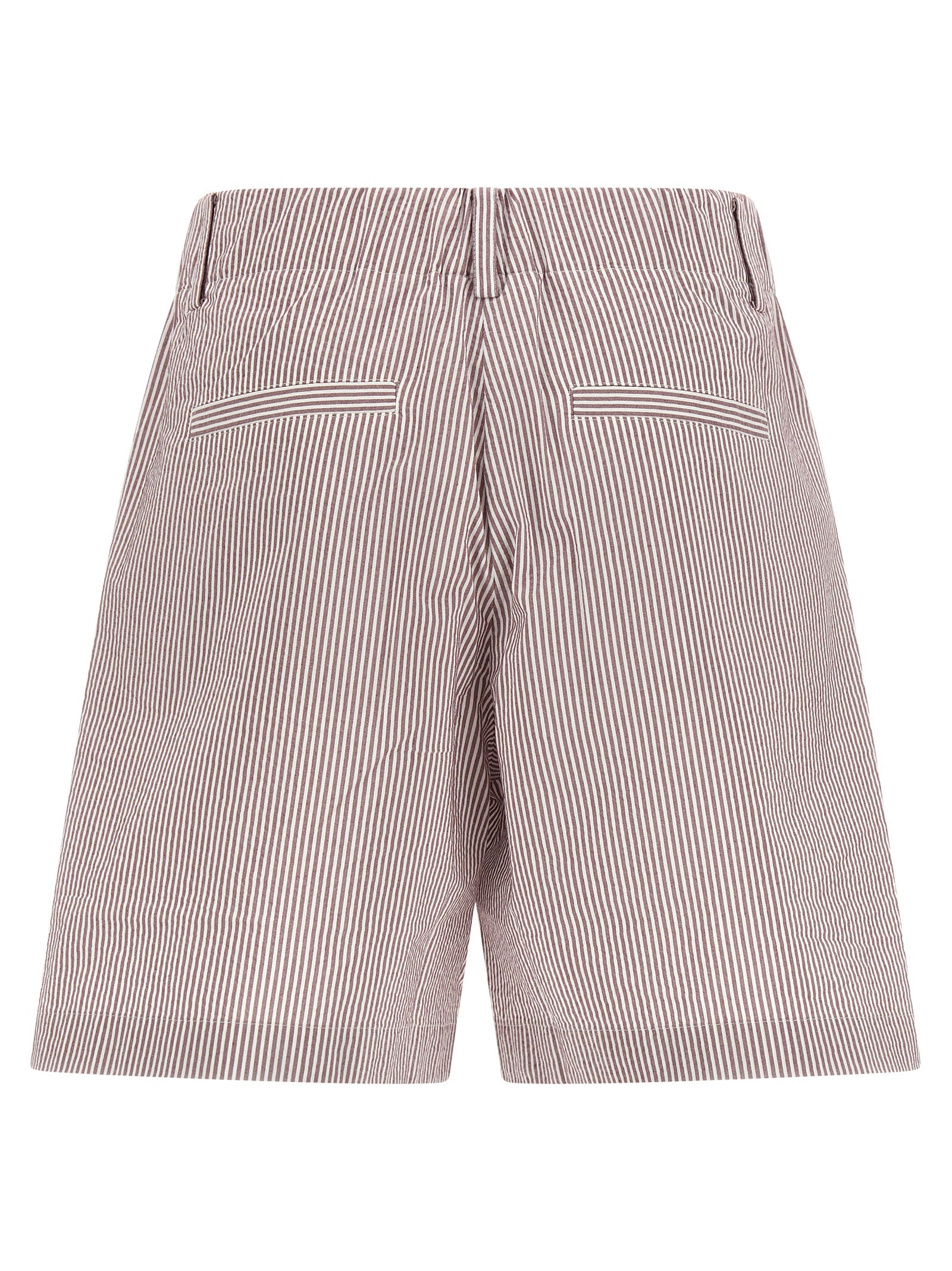 BRUNELLO CUCINELLI - BRUNELLO CUCINELLI Women’s Baggy Shorts Multicolor - Women’s Clothing