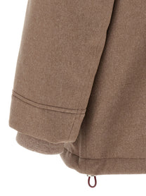 BRUNELLO CUCINELLI Men's Flannel Down Jacket Beige