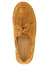 MARSÈLL Men's Scatopelle Boat Shoe Brown
