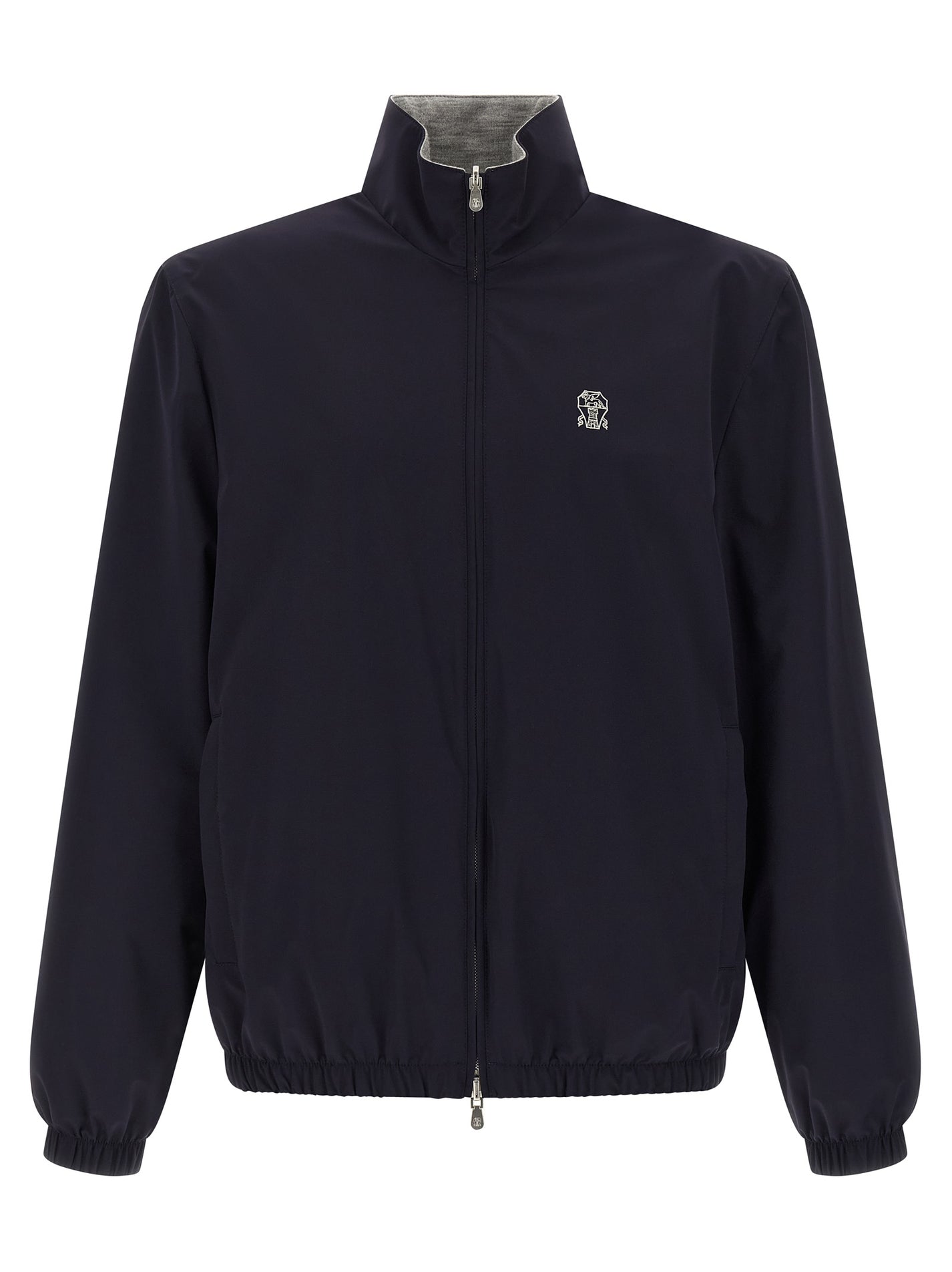 BRUNELLO CUCINELLI - BRUNELLO CUCINELLI Men’s Reversible Jacket Multicolor - Men’s Outerwear