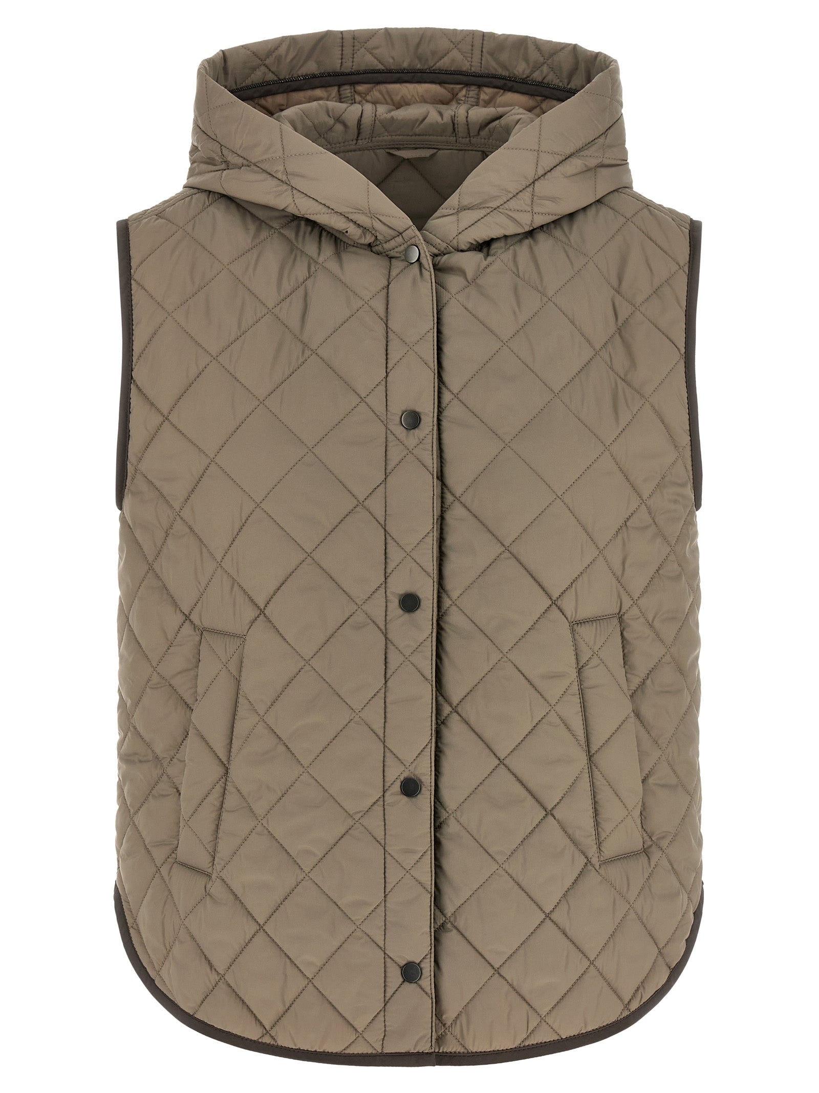 BRUNELLO CUCINELLI - BRUNELLO CUCINELLI - Quilted vest - Women’s Outerwear