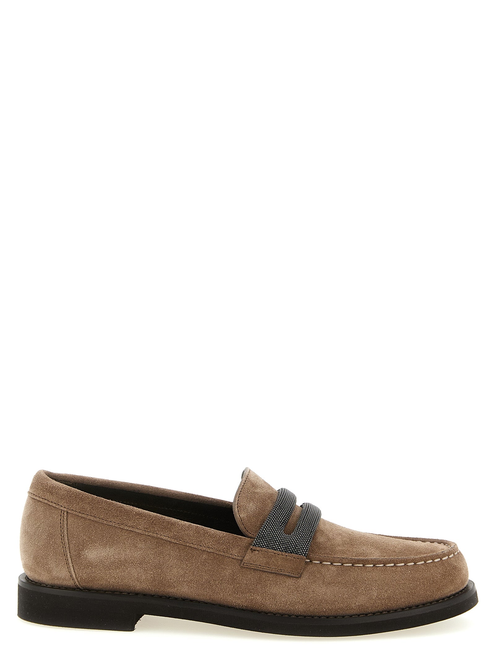 BRUNELLO CUCINELLI - BRUNELLO CUCINELLI - ’Precious Clamp’ loafers - Women’s Shoes