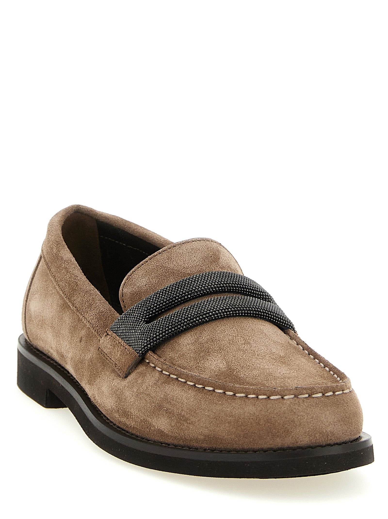 BRUNELLO CUCINELLI - BRUNELLO CUCINELLI - ’Precious Clamp’ loafers - Women’s Shoes