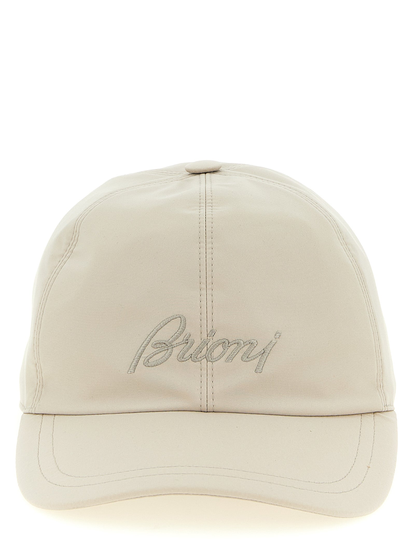 BRIONI Men's Logo Cap Beige
