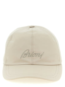 BRIONI Men's Logo Cap Beige