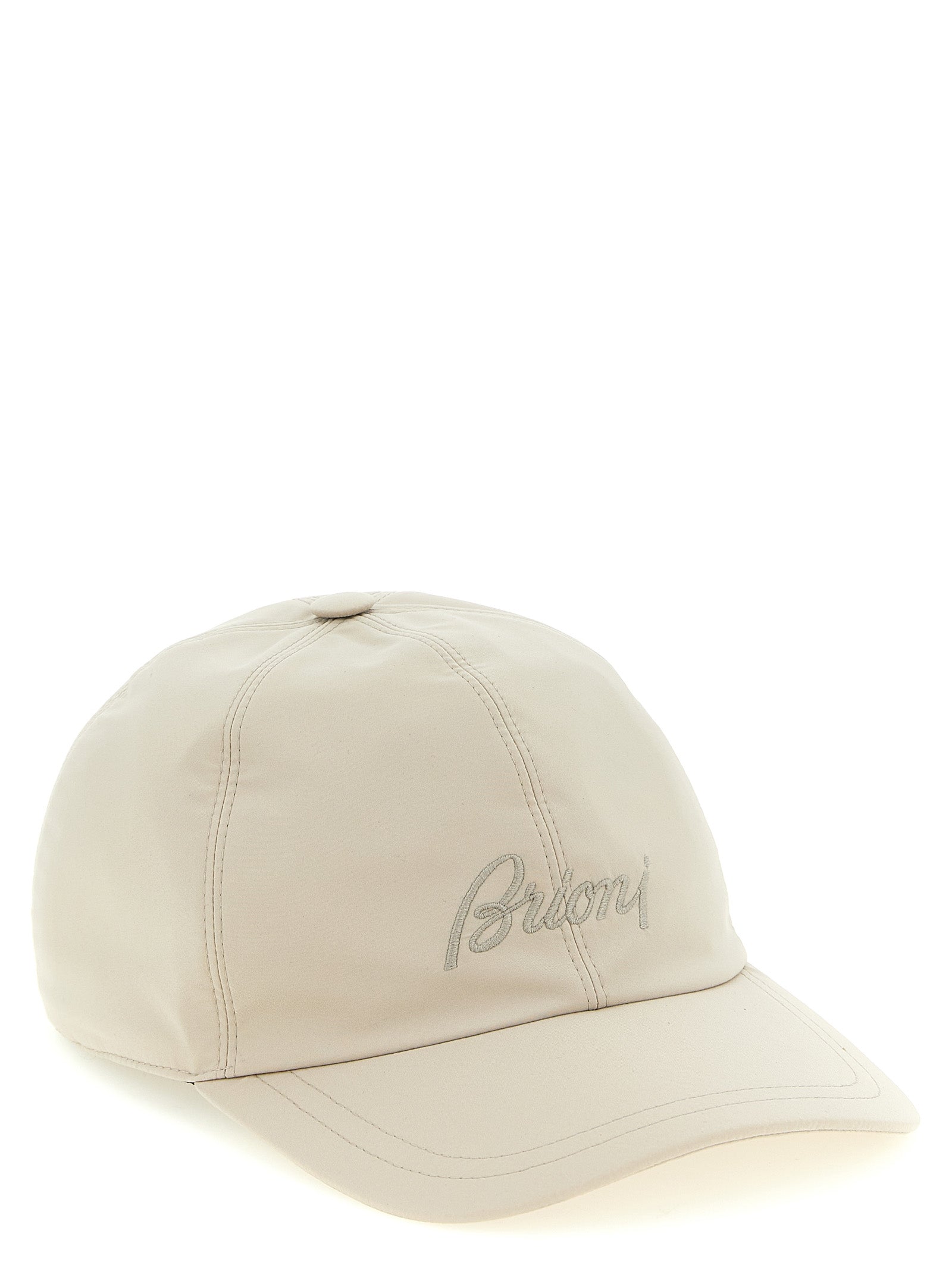 BRIONI Men's Logo Cap Beige
