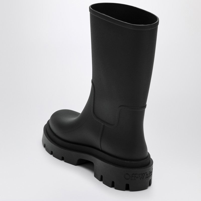 Off White - Off White Off-White™ Boots For Rainy Days black - Men’s Shoes