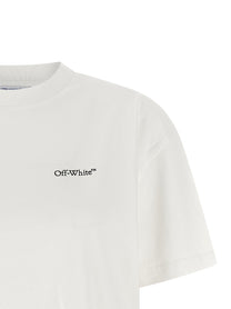 OFF-WHITE - OFF-WHITE - ’Arrow Glowing Flower’ T-shirt - Women’s Tops