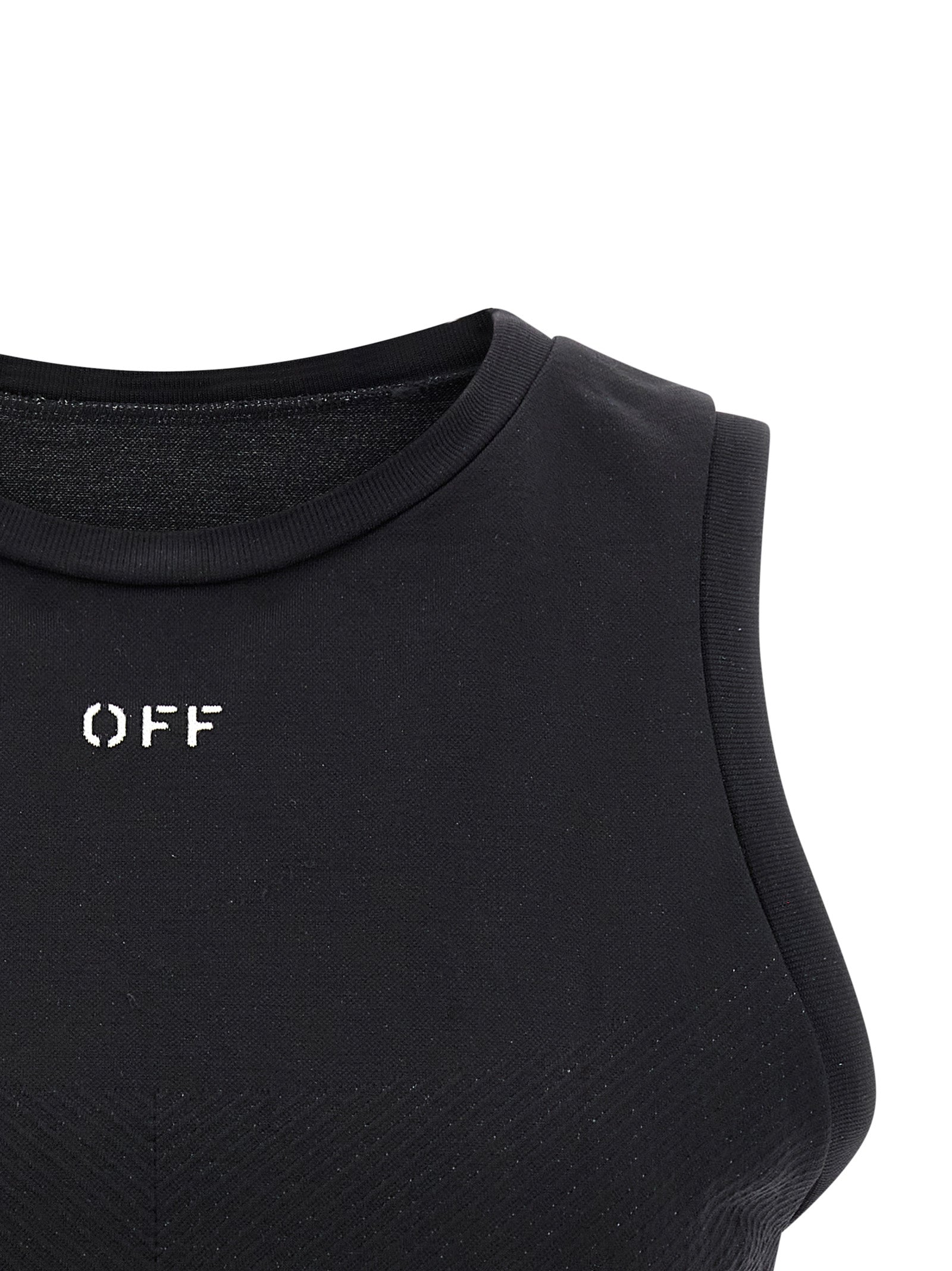 OFF-WHITE Women's Off Active Line Top White/Black