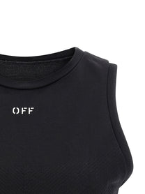 OFF-WHITE Women's Off Active Line Top White/Black