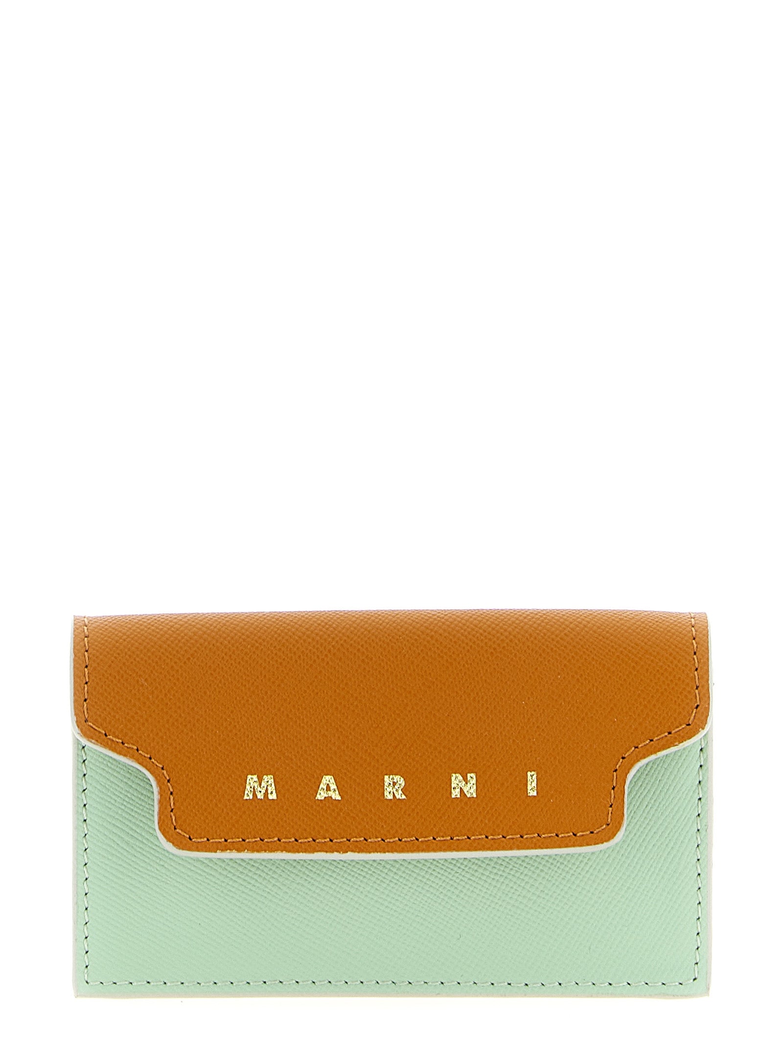 MARNI Women's Logo Business Card Holder Multicolor