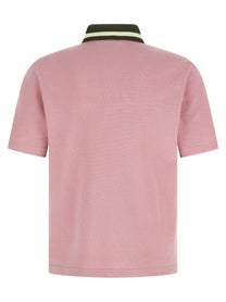 MARNI - MARNI Men’s Piqué Cotton Polo Shirt Pink - Men’s Tops