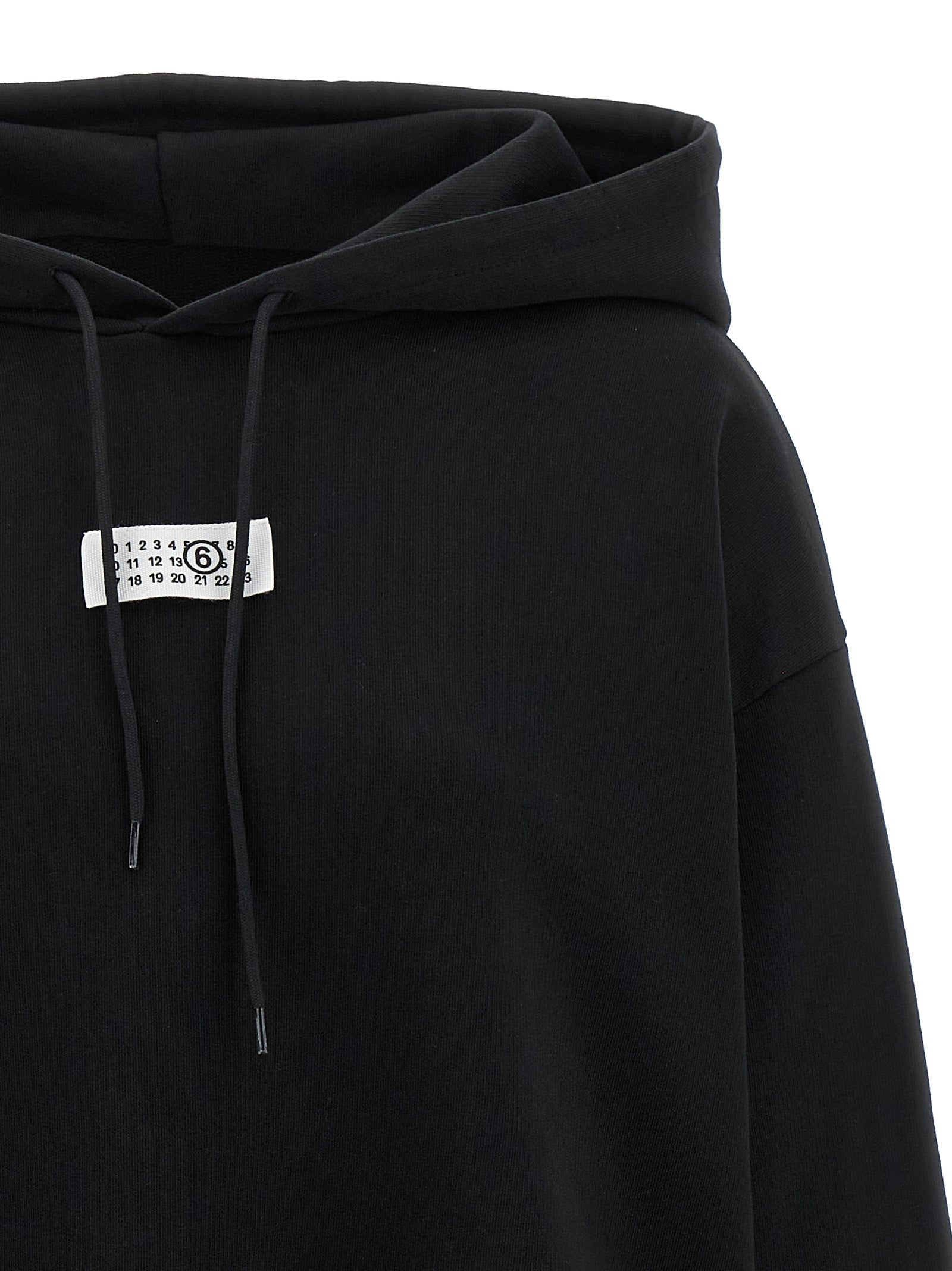MM6 MAISON MARGIELA - MM6 MAISON MARGIELA - ’Numeric signature MM6’ hoodie - Women’s Sweatshirts