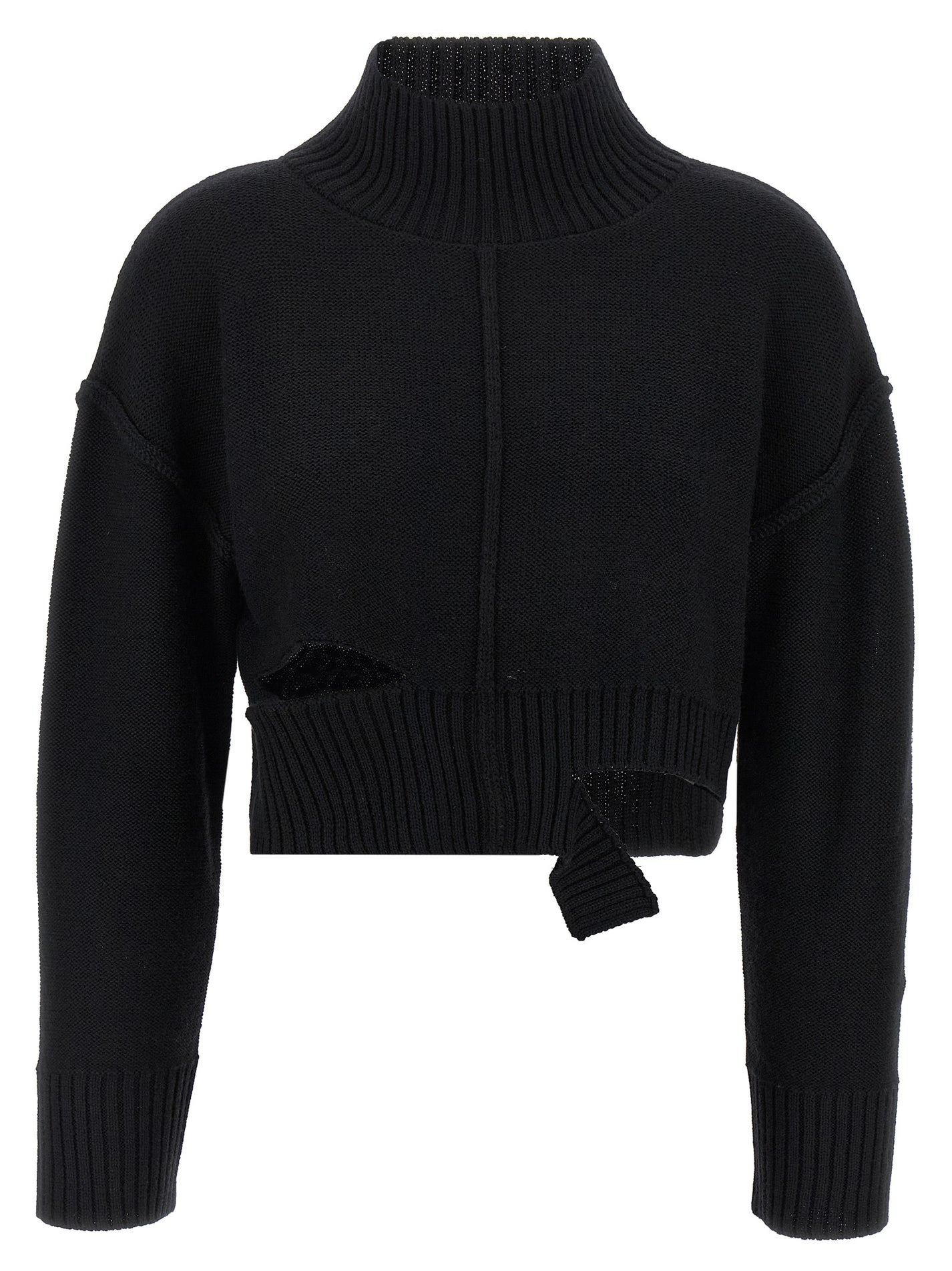 MM6 MAISON MARGIELA - MM6 MAISON MARGIELA - Distressed sweater - Women’s Knitwear
