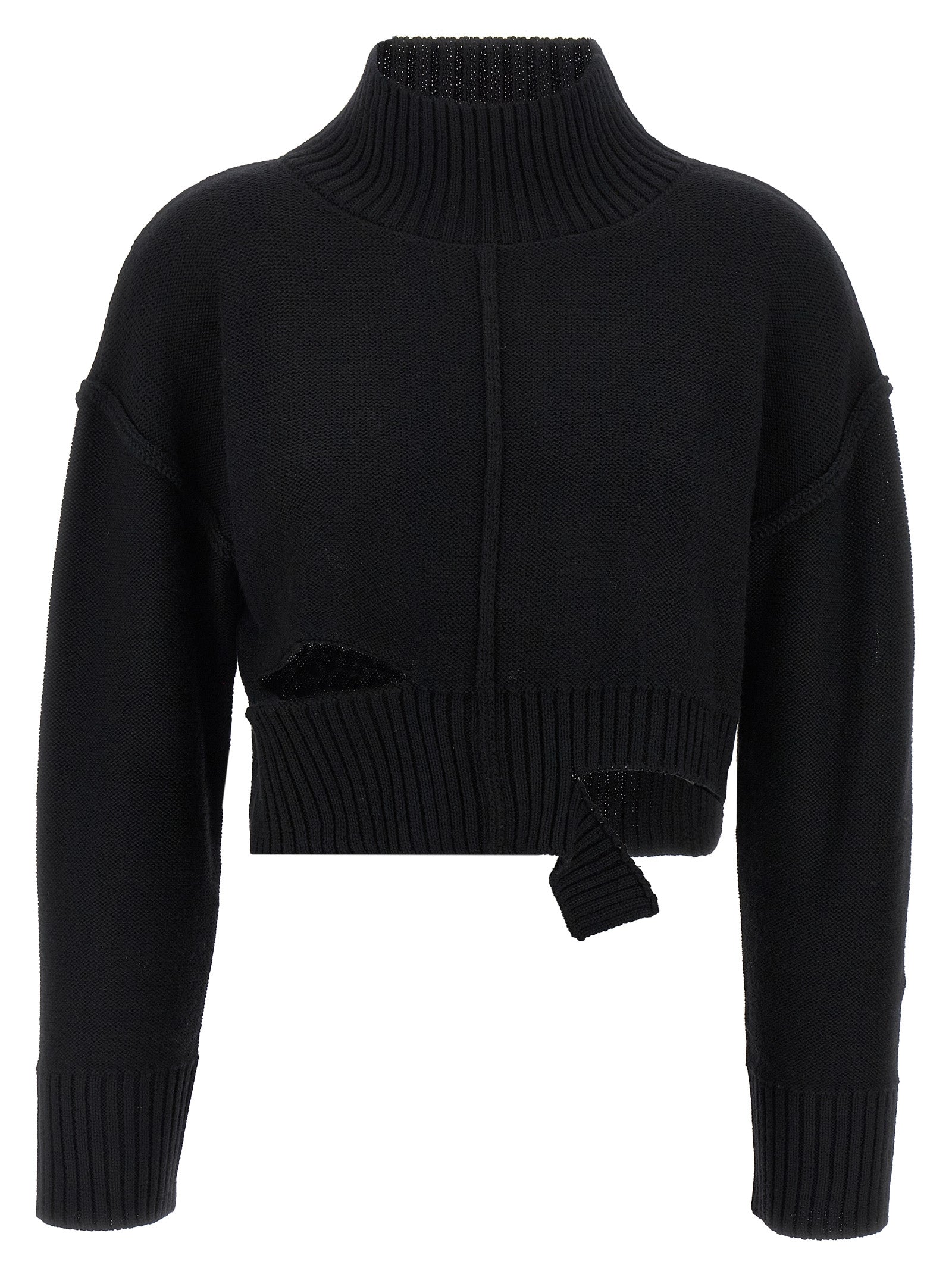 MM6 MAISON MARGIELA - MM6 MAISON MARGIELA - Distressed sweater - Women’s Knitwear