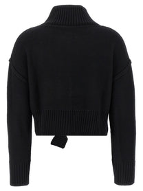 MM6 MAISON MARGIELA - MM6 MAISON MARGIELA - Distressed sweater - Women’s Knitwear