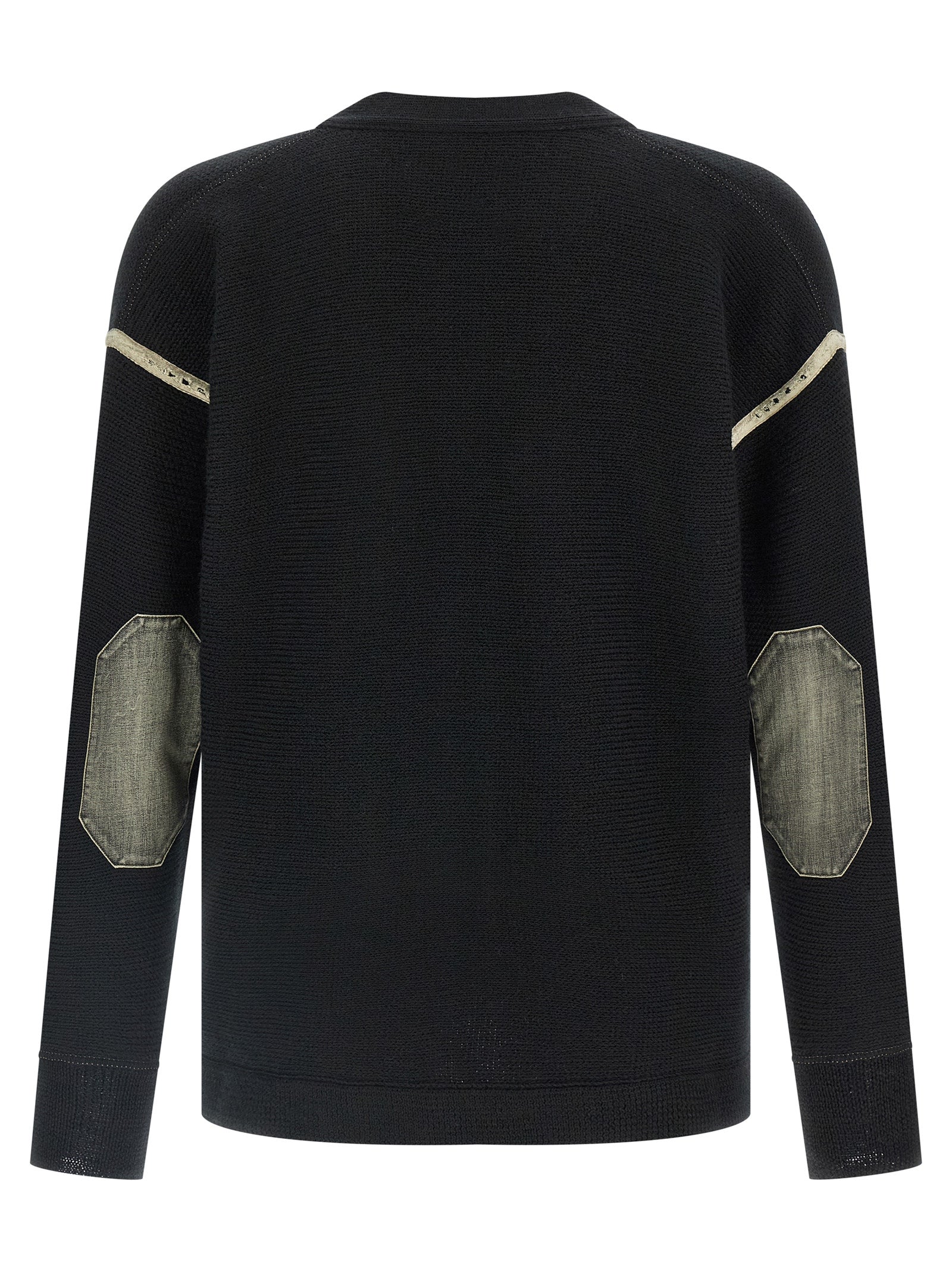 MAISON MARGIELA - MAISON MARGIELA - Elbow patch cardigan - Men’s Knitwear