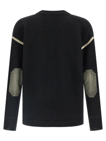 MAISON MARGIELA - MAISON MARGIELA - Elbow patch cardigan - Men’s Knitwear