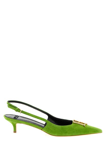 ELISABETTA FRANCHI - ELISABETTA FRANCHI - Suede slingbacks - Women’s Shoes