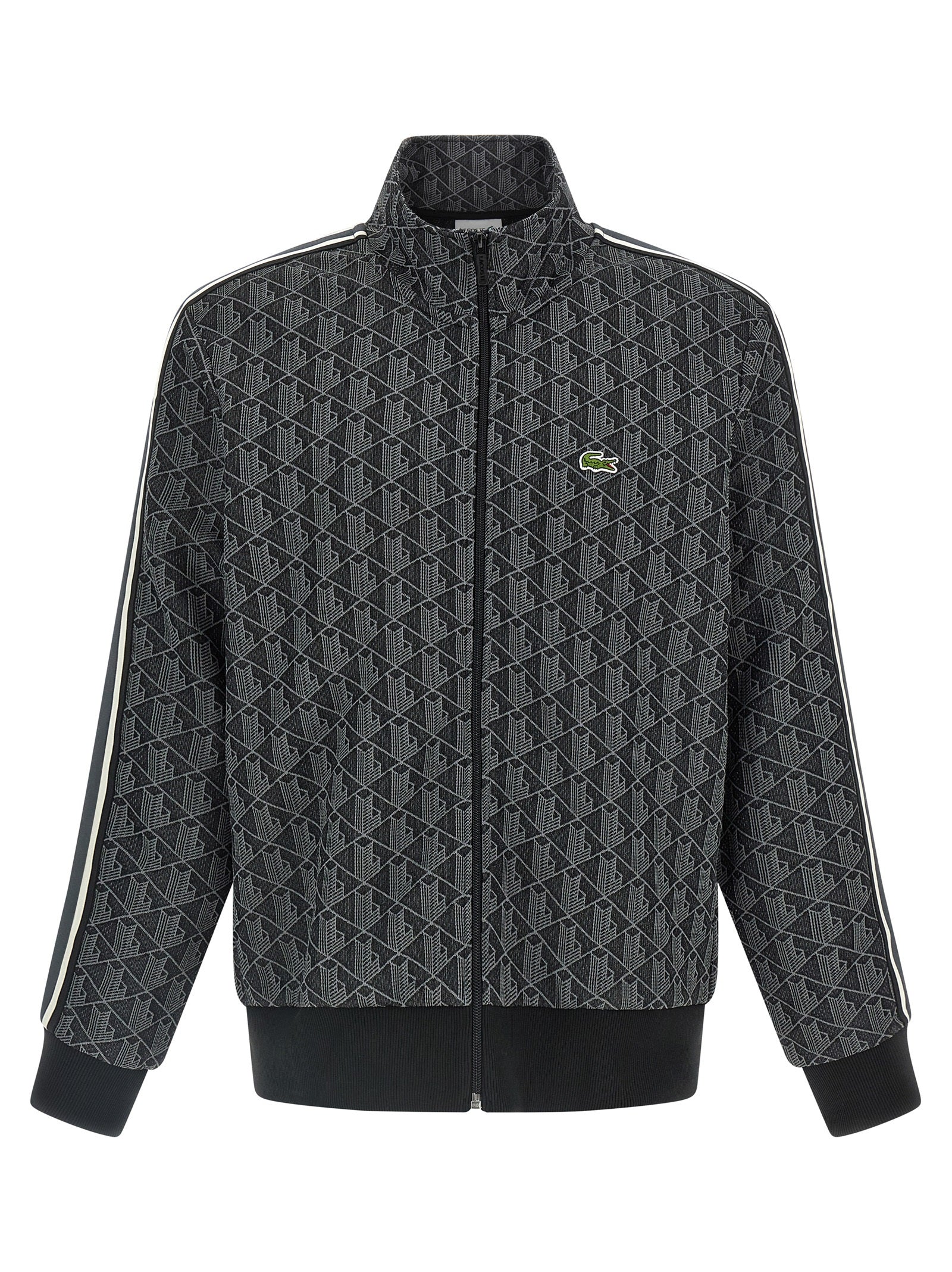 LACOSTE - LACOSTE Men’s Paris Sweatshirt Gray - Men’s Sweatshirts