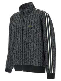 LACOSTE - LACOSTE Men’s Paris Sweatshirt Gray - Men’s Sweatshirts
