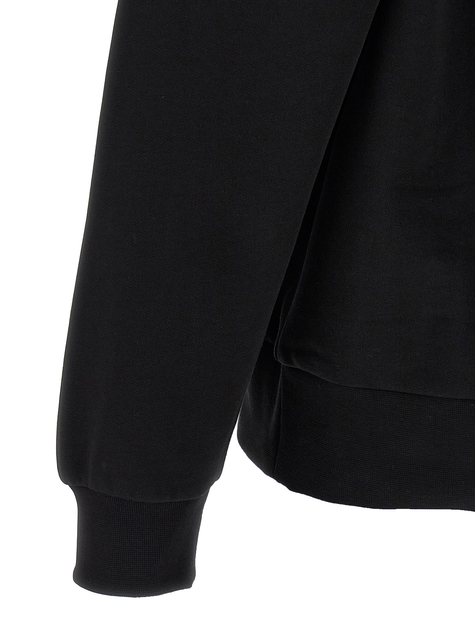 LACOSTE - LACOSTE Men’s Logo Patch Sweatshirt Black - Men’s Sweatshirts