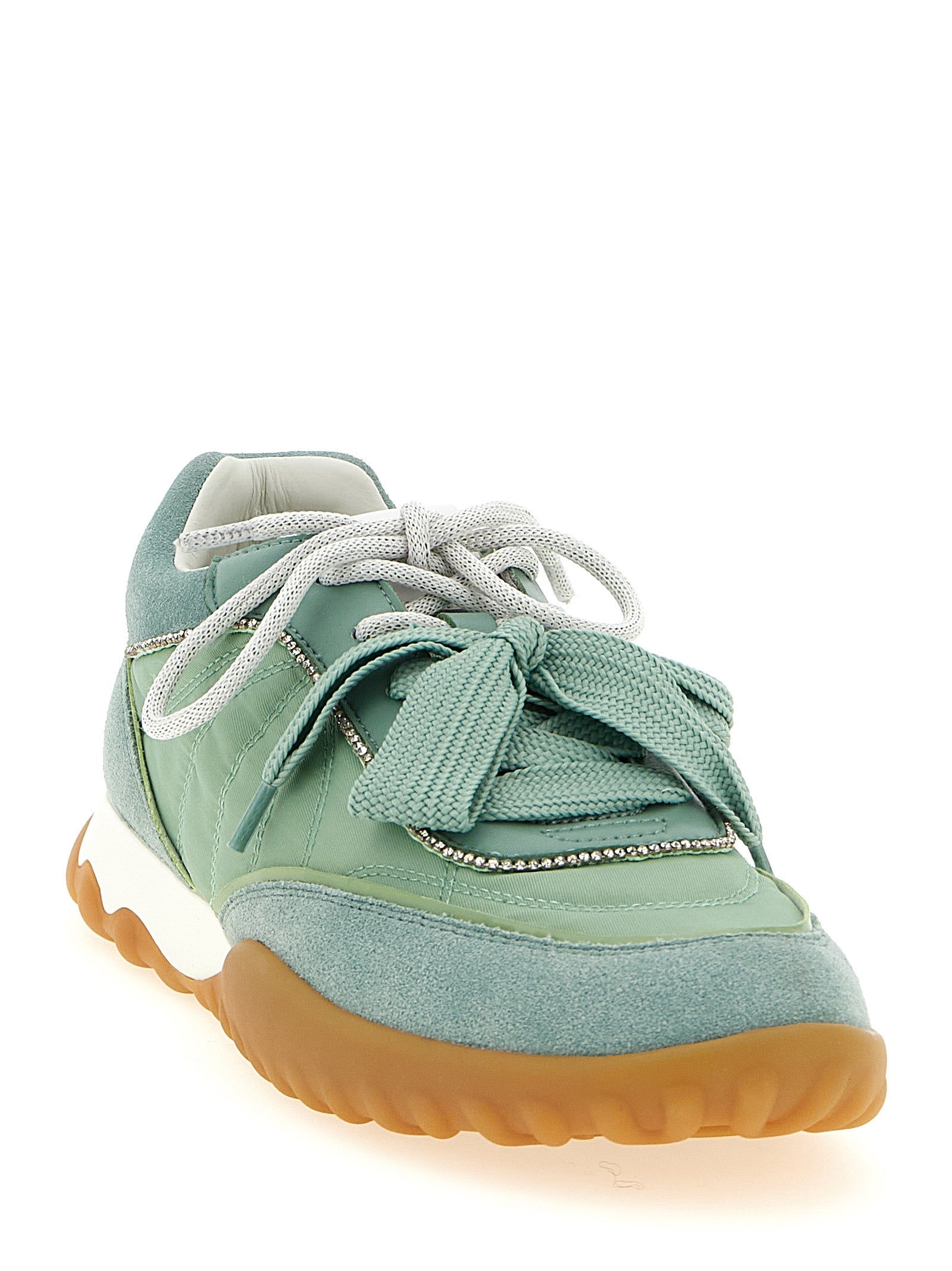 PINKO - PINKO Women’s Gea 02 Sneakers Green - Women’s Shoes