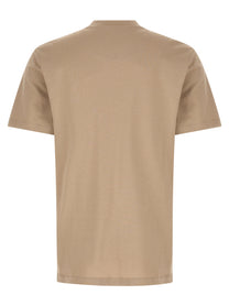 BRIONI - BRIONI Men’s Carbonated Cotton T-Shirt Beige - Men’s Tops