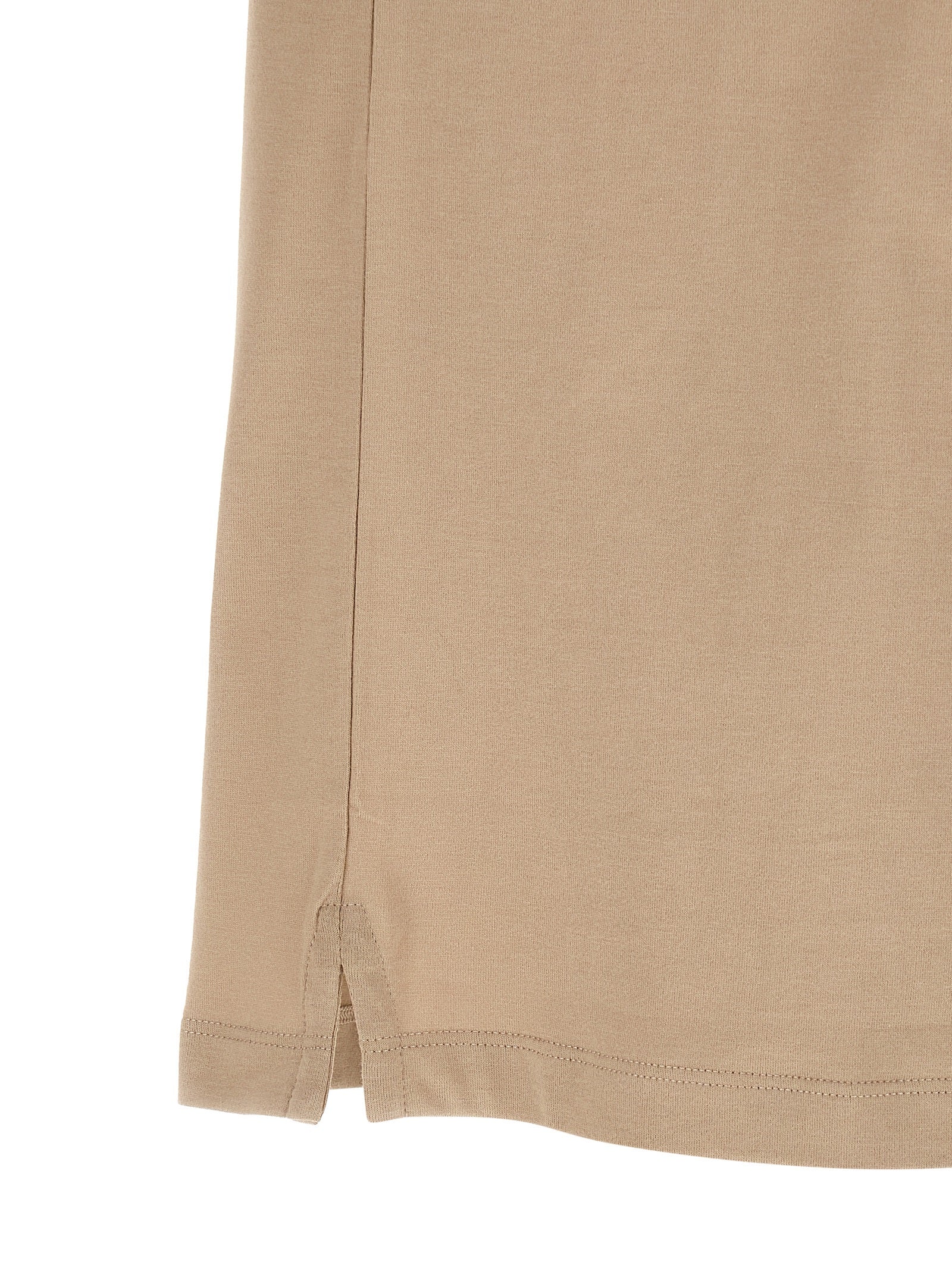 BRIONI - BRIONI Men’s Carbonated Cotton T-Shirt Beige - Men’s Tops