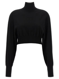 SPORTMAX Women's Ululato Turtleneck Sweater Black