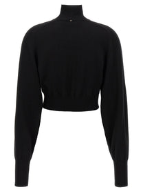 SPORTMAX Women's Ululato Turtleneck Sweater Black