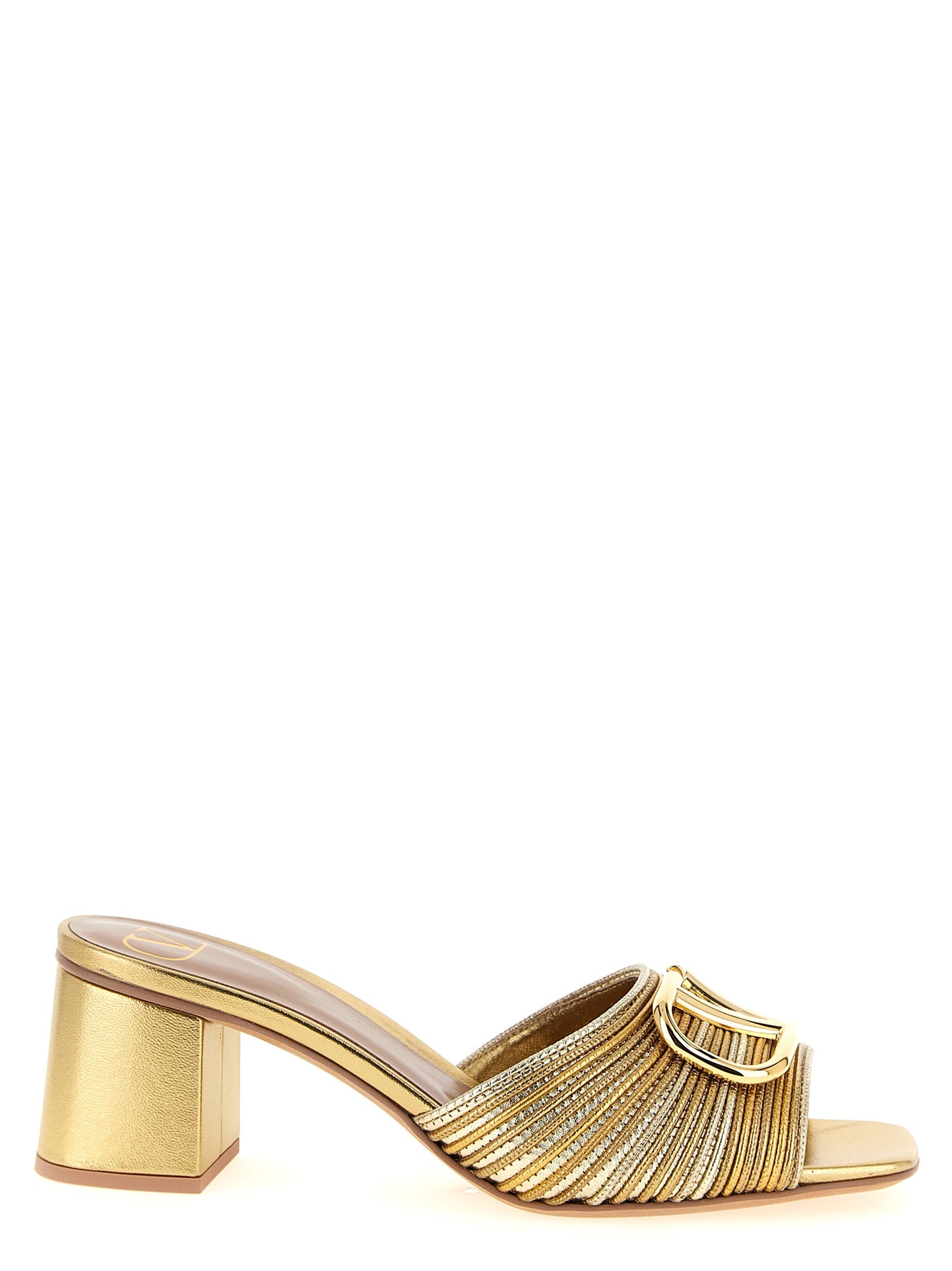 VALENTINO GARAVANI - VALENTINO GARAVANI - Valentino Garavani Vlogo Signature slides - Women’s Shoes
