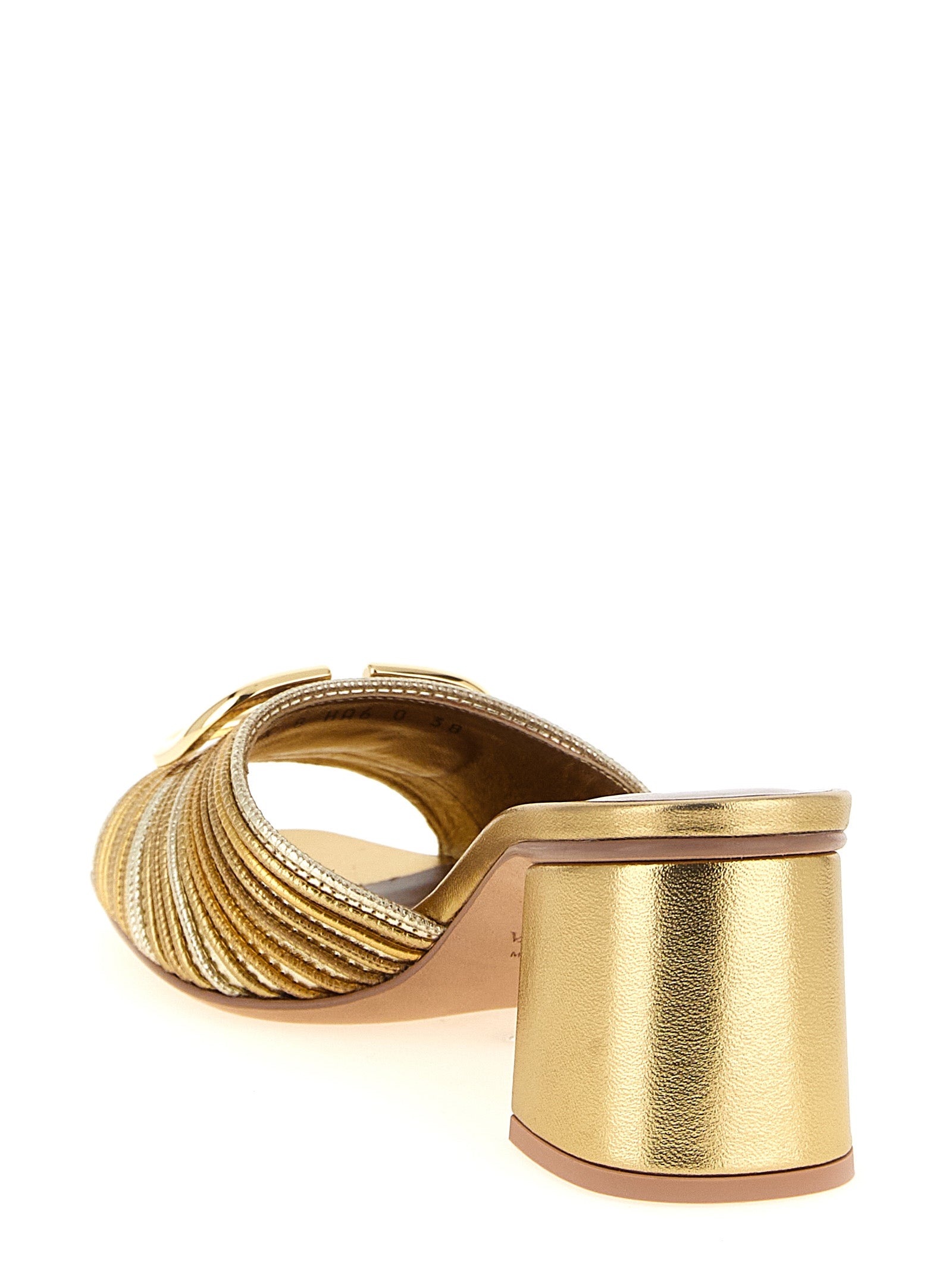 VALENTINO GARAVANI - VALENTINO GARAVANI - Valentino Garavani Vlogo Signature slides - Women’s Shoes