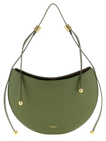 FURLA - FURLA Women’s Furla Moonstone Small Shoulder Bag Green - Women’s Bags