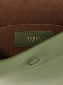 FURLA - FURLA Women’s Furla Moonstone Small Shoulder Bag Green - Women’s Bags